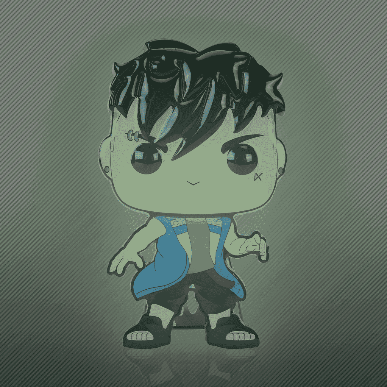 Pop! Pin Kawaki (Glow) - Figurine Pins Boruto: Naruto Next Generations - vue 3