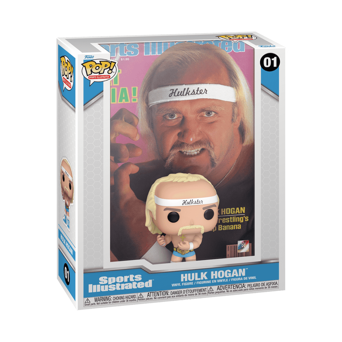 Pop! Magazine Covers Hulk Hogan (Sports Illustrated) - Figurine Pop! WWE - vue 2