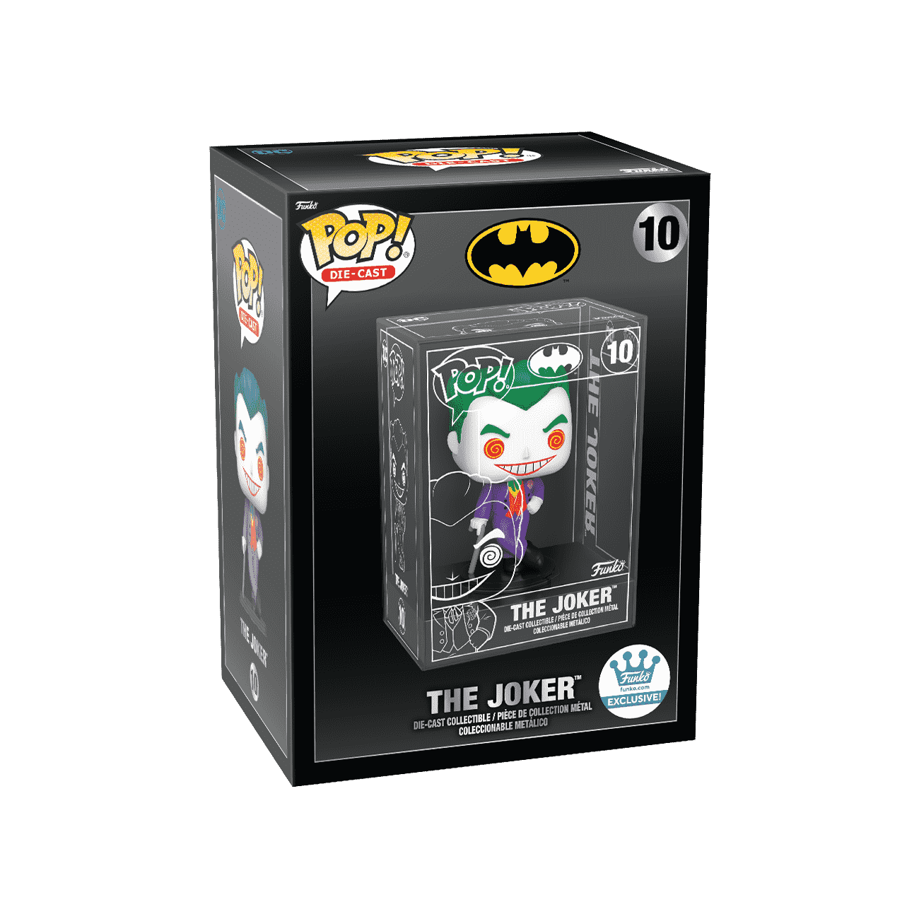 Pop! Die-Cast The Joker - Figurine Pop! DC Comics - vue 3