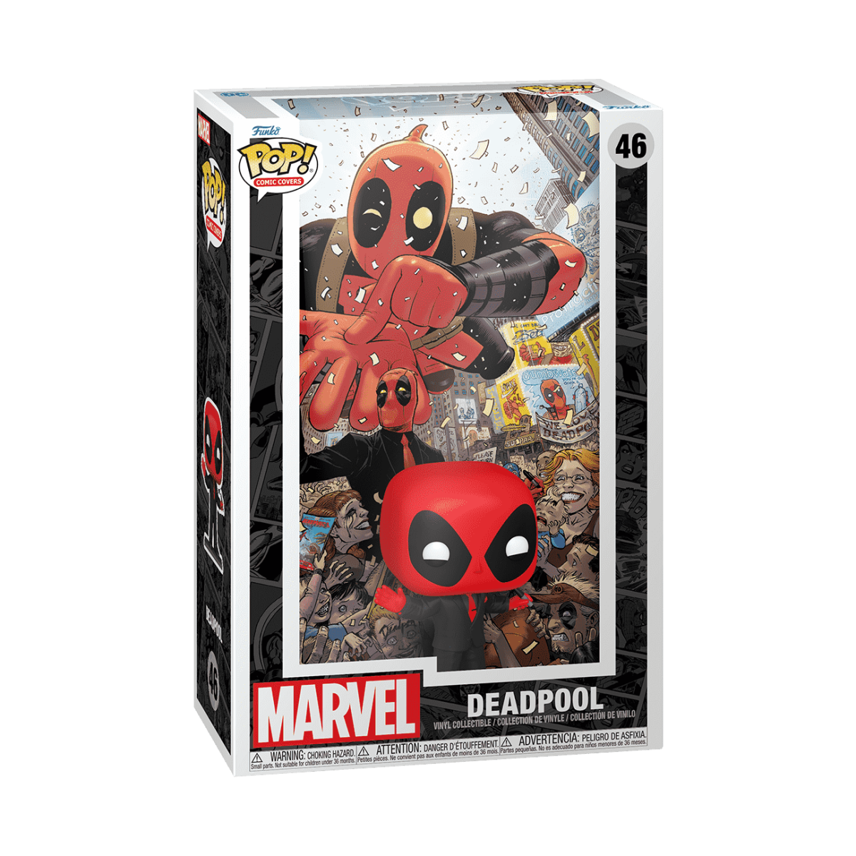 Pop! Comic Covers Deadpool: World???s Greatest Comic Magazine #1 - Figurine Pop! Marvel - vue 2