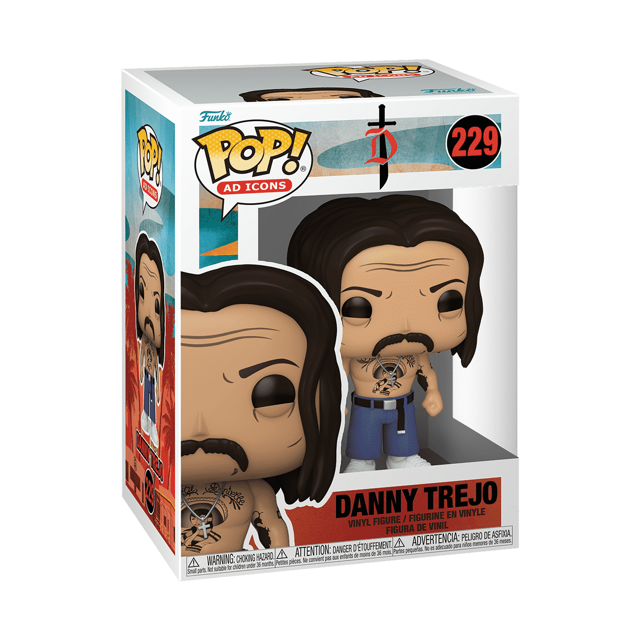 Pop! Danny Trejo - Figurine Pop! Danny Trejo - vue 2