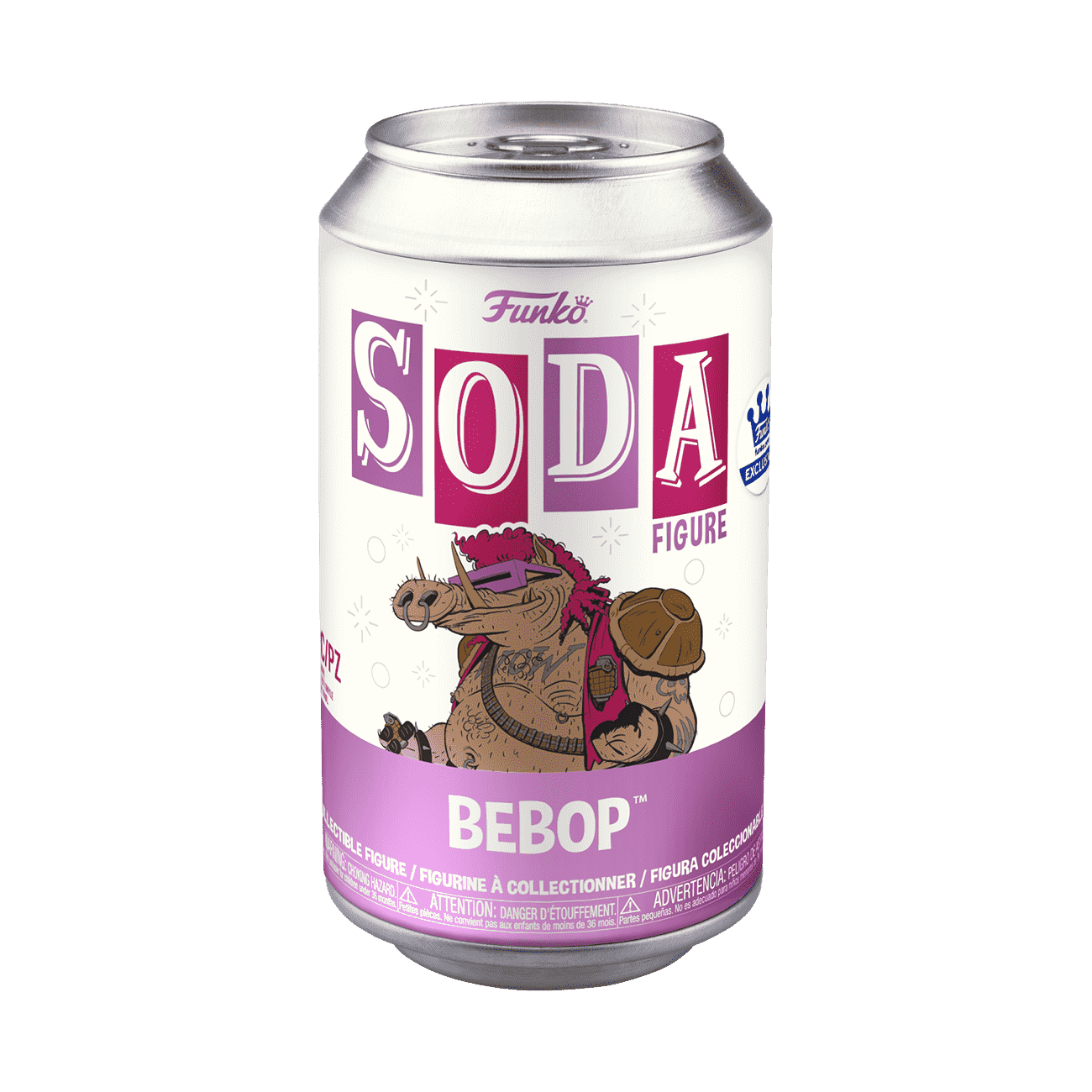 Vinyl SODA Bebop (Mutant Mayhem) - Figurine Vinyl SODA Teenage Mutant Ninja Turtles - vue 2