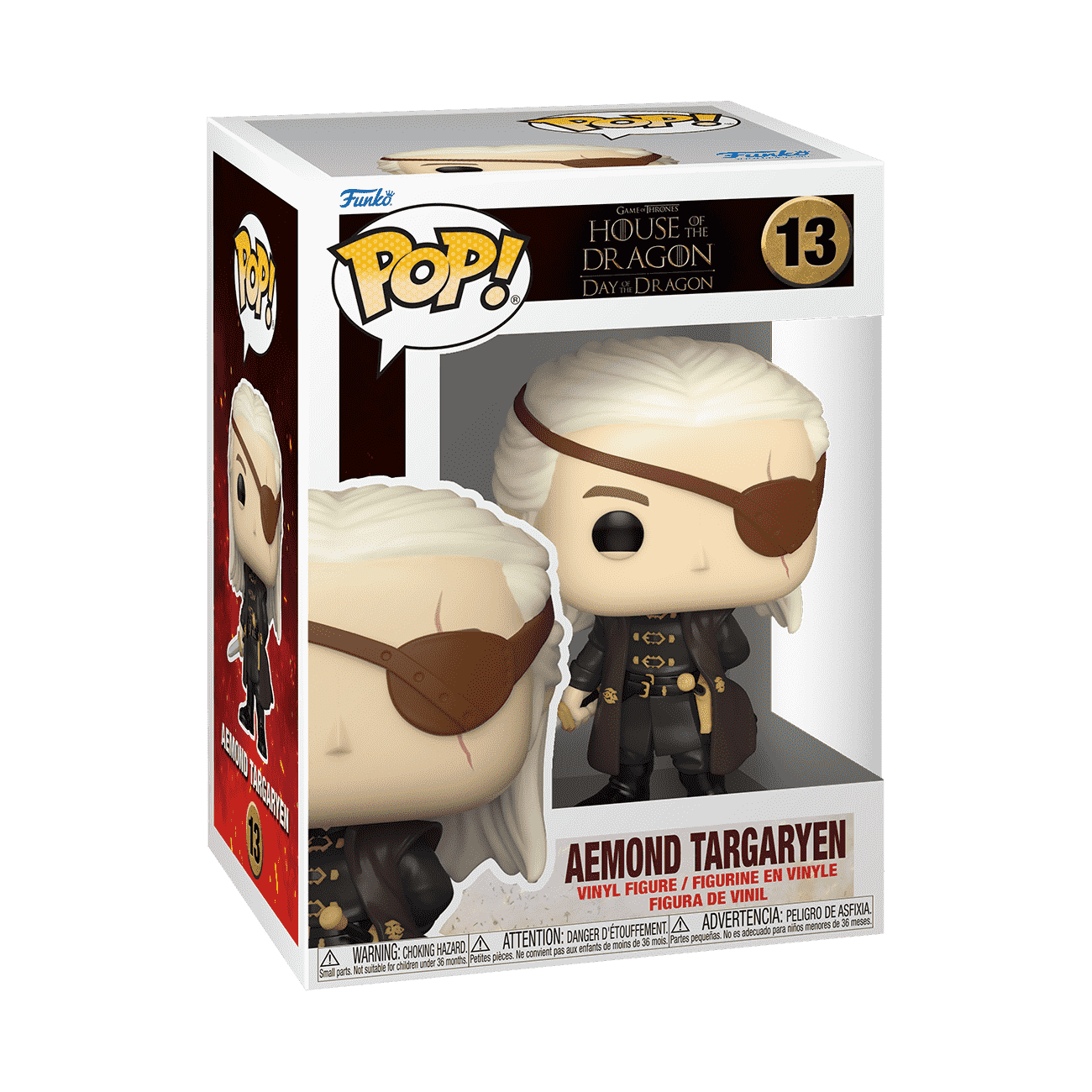 Pop! Aemond Targaryen - Figurine Pop! House of the Dragon - vue 2