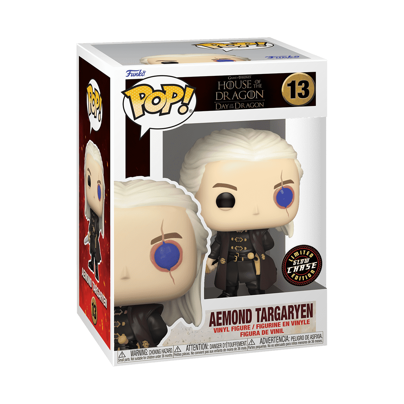 Pop! Aemond Targaryen - Figurine Pop! House of the Dragon - vue 4