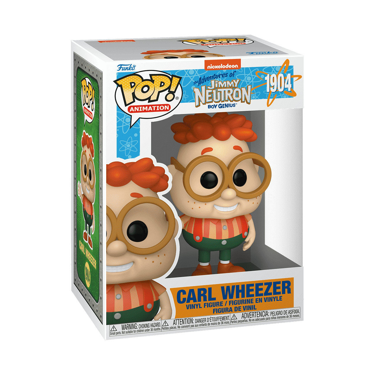 Pop! Carl Wheezer - Figurine Pop! Nickelodeon - vue 2