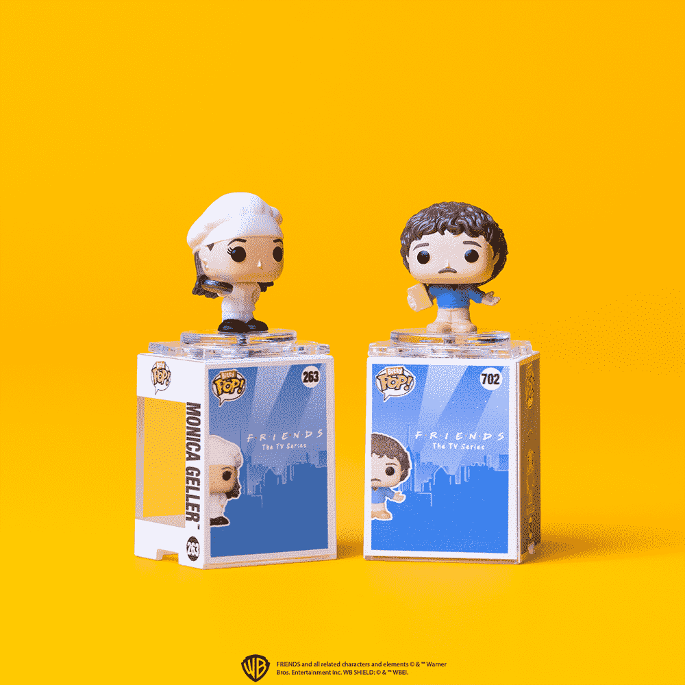 Bitty Pop! Friends 4-Pack Series 4 - Figurine Bitty Pop! Friends - vue 2