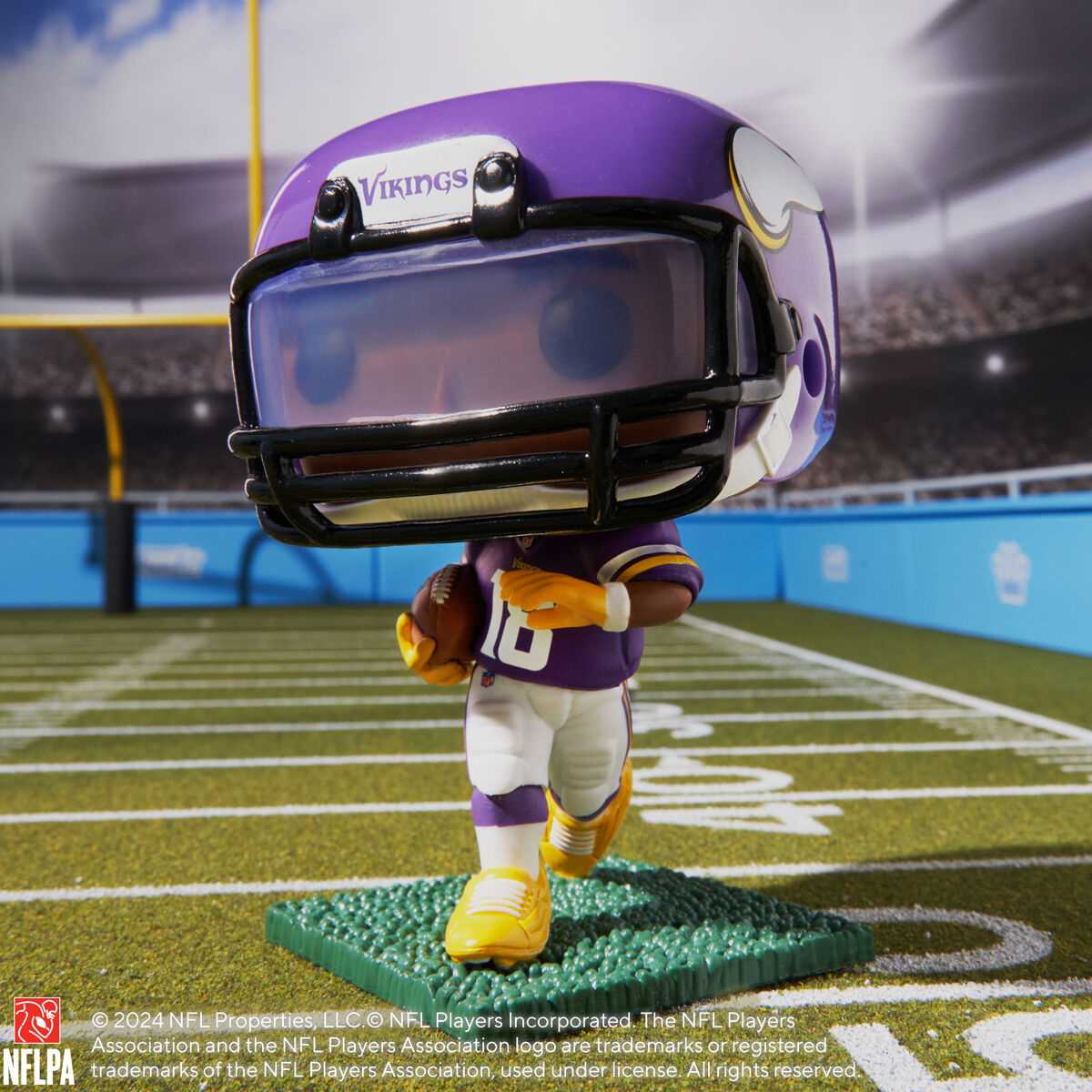 Pop! Justin Jefferson - Figurine Pop! NFL - vue 2
