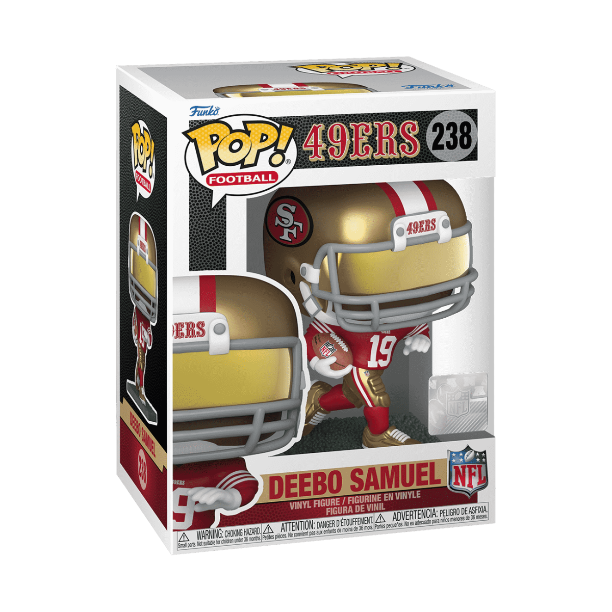 Pop! Deebo Samuel - Figurine Pop! NFL - vue 2