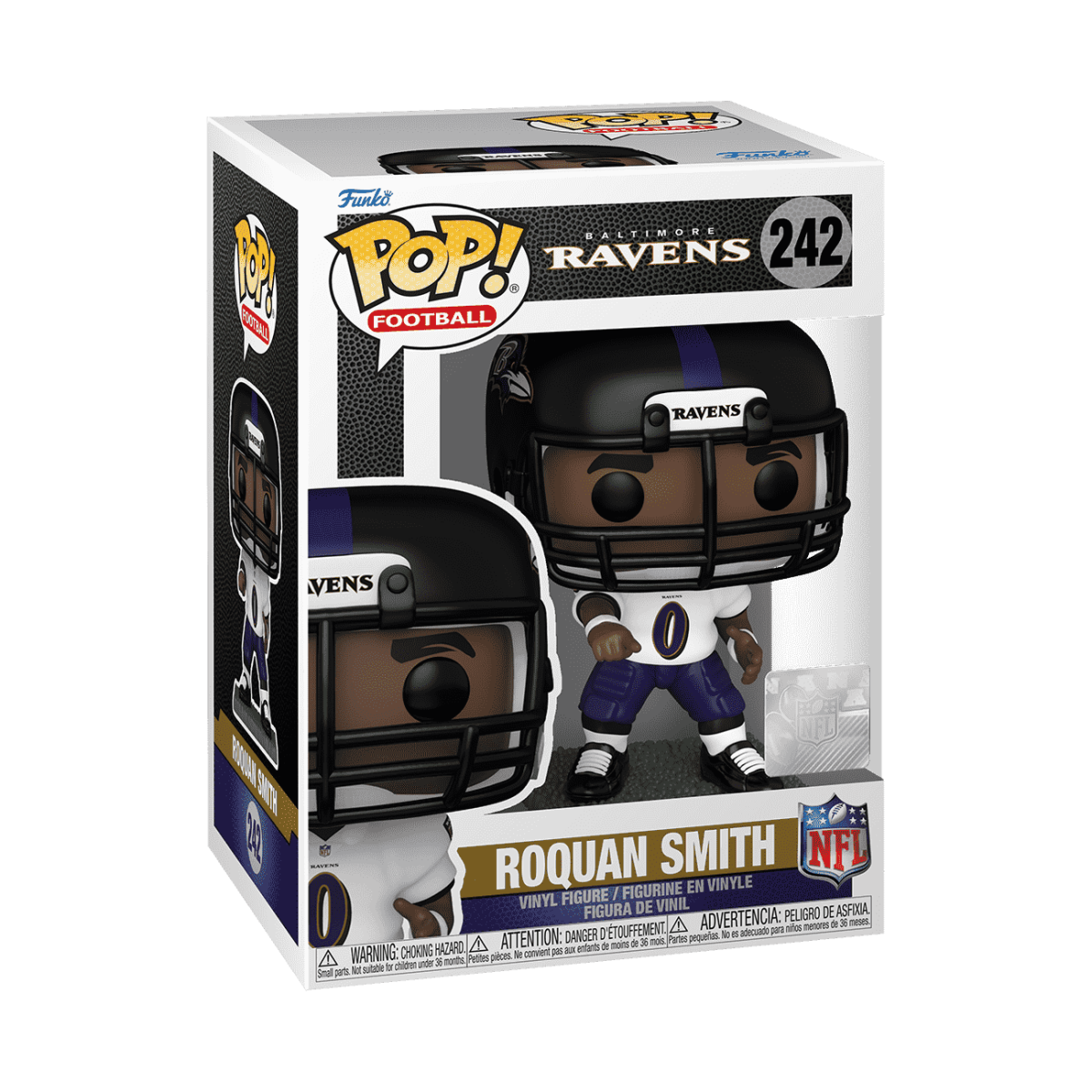 Pop! Roquan Smith - Figurine Pop! NFL - vue 2