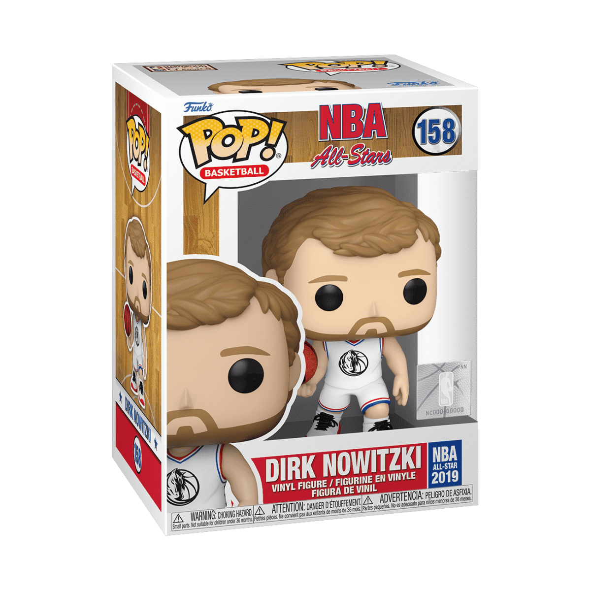 Pop! Dirk Nowitzki in 2019 All Star Uniform - Figurine Pop! NBA - vue 2