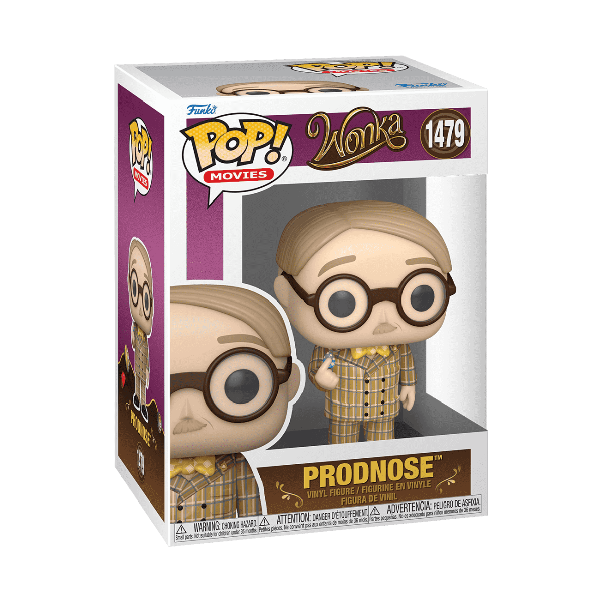 Pop! Prodnose - Figurine Pop! Willy Wonka - vue 2
