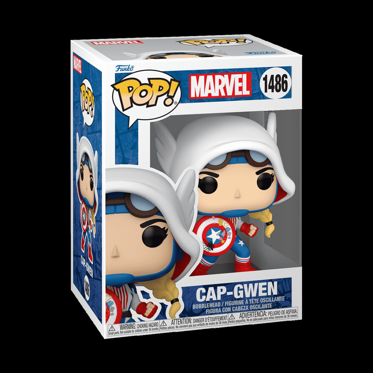 Pop! Cap-Gwen - Figurine Pop! Marvel - vue 2