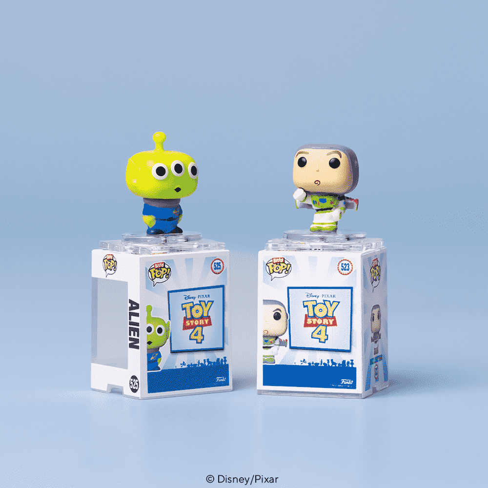 Bitty Pop! Toy Story 4-Pack Series 4 - Figurine Bitty Pop! Pixar - vue 2