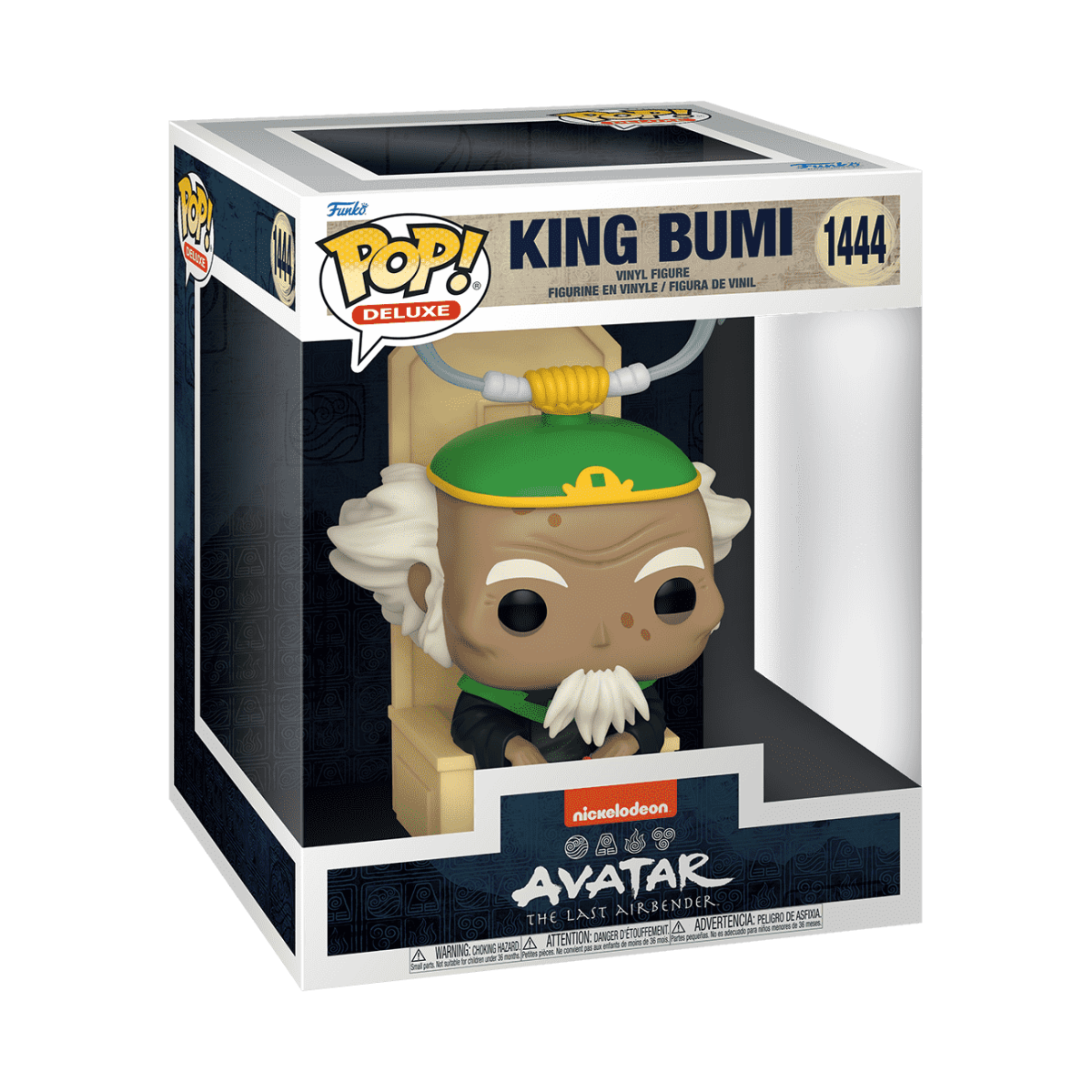 Pop! Deluxe King Bumi on Throne - Figurine Pop! Nickelodeon - vue 2