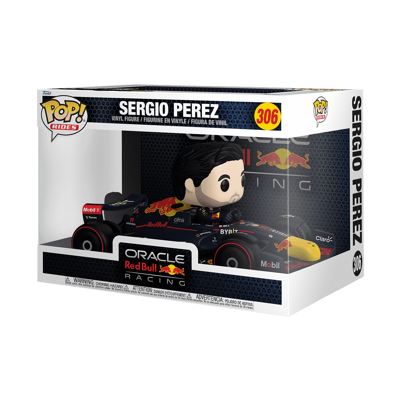 Pop! Rides Super Deluxe Sergio Perez - Figurine Pop! Oracle Red Bull Racing - vue 2