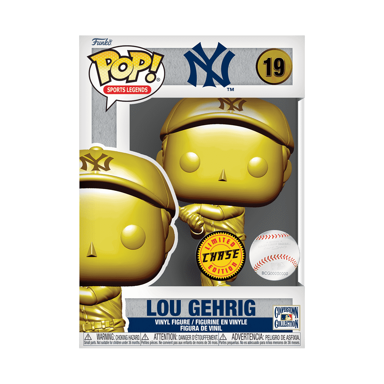 Pop! Lou Gehrig - Figurine Pop! MLB - vue 4