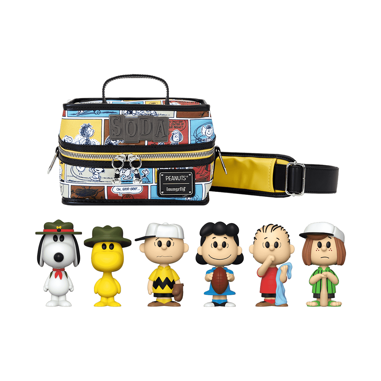 Vinyl SODA Peanuts 6-Pack with Cooler - Figurine Vinyl SODA & Bag Peanuts - vue 3