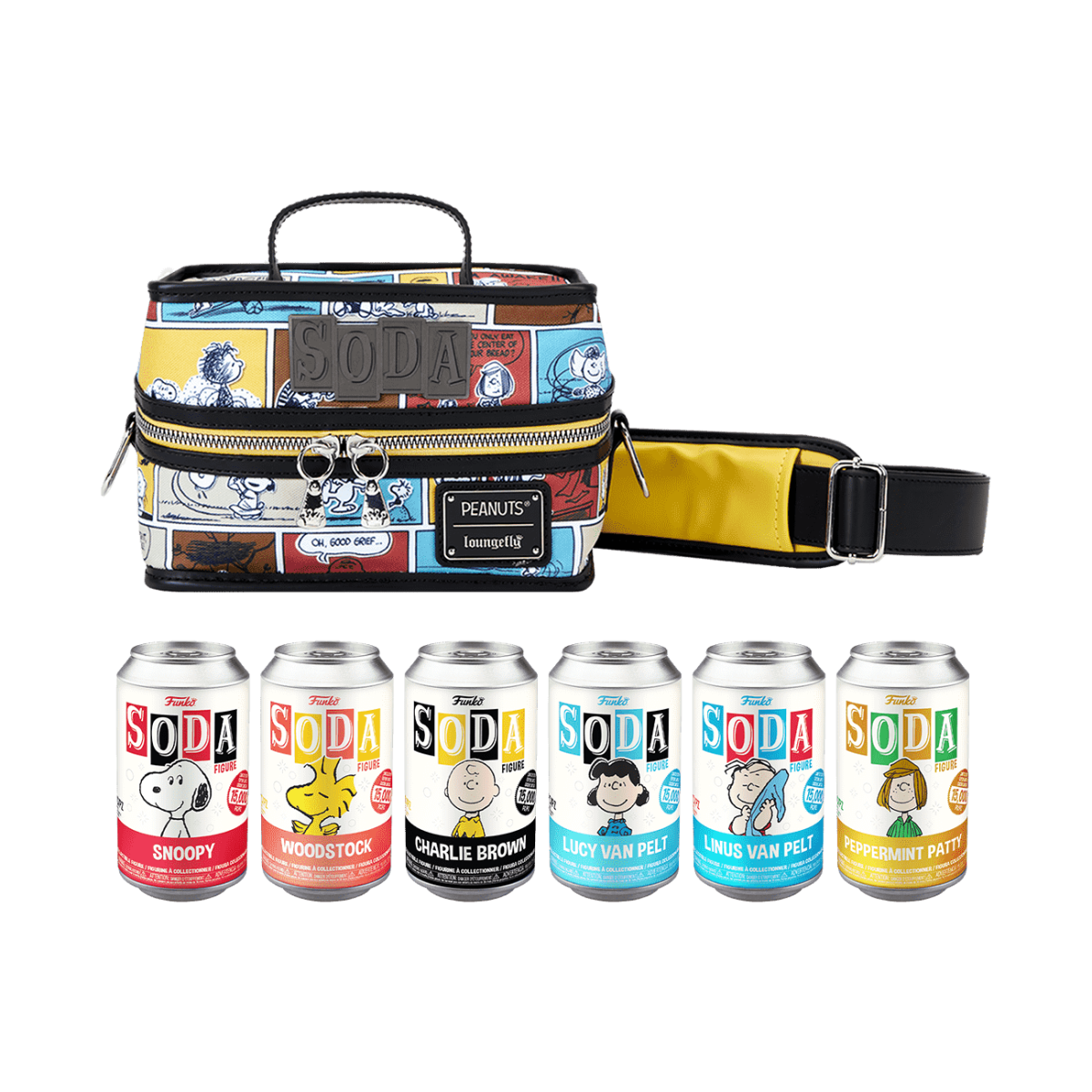 Vinyl SODA Peanuts 6-Pack with Cooler - Figurine Vinyl SODA & Bag Peanuts - vue 4