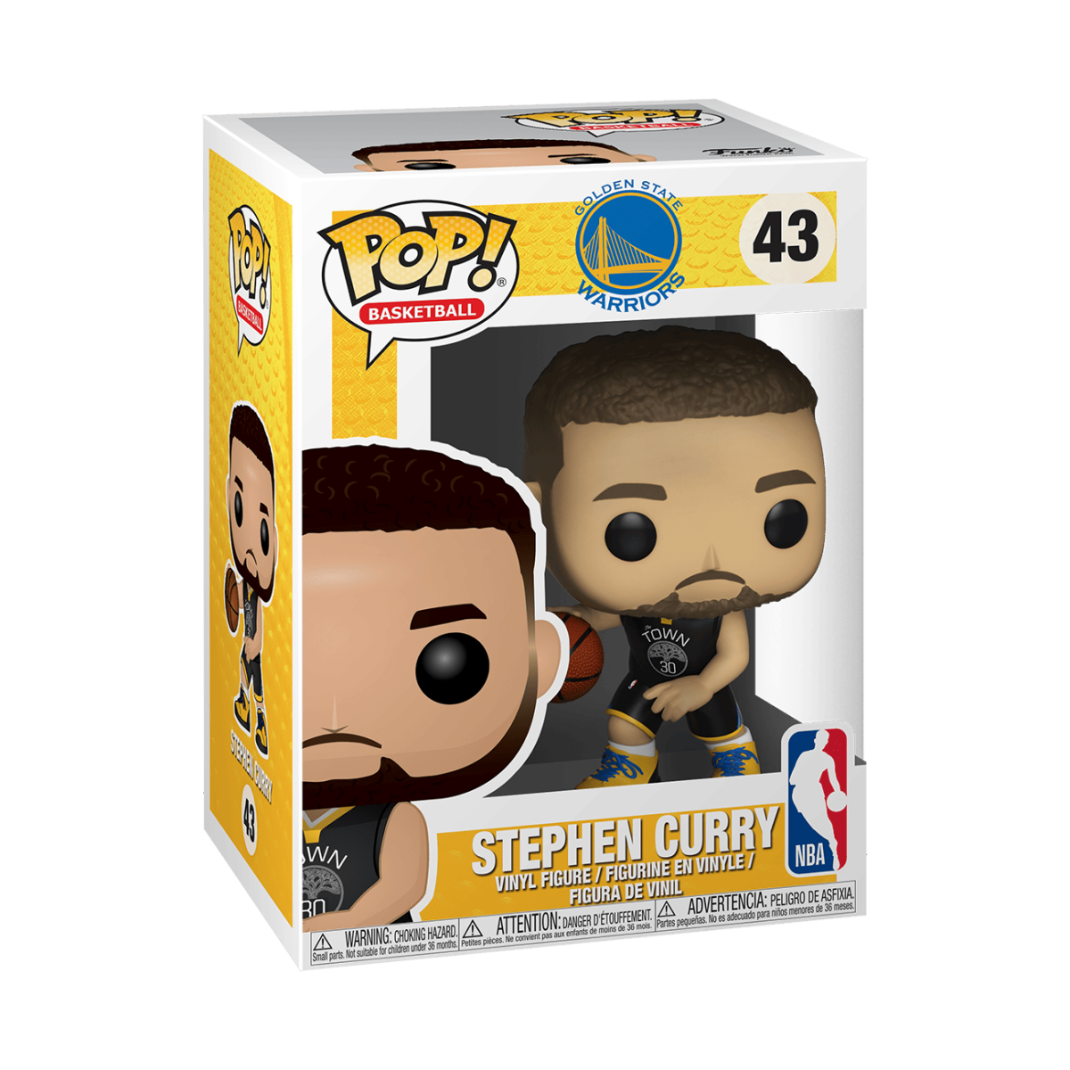 Pop! Stephen Curry - Figurine Pop! NBA - vue 2