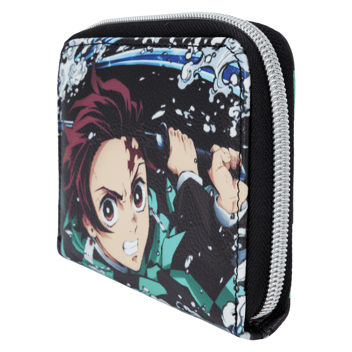 Demon Slayer Tanjiro Kamado Zip Around Wallet - Figurine Wallets Demon Slayer - vue 4