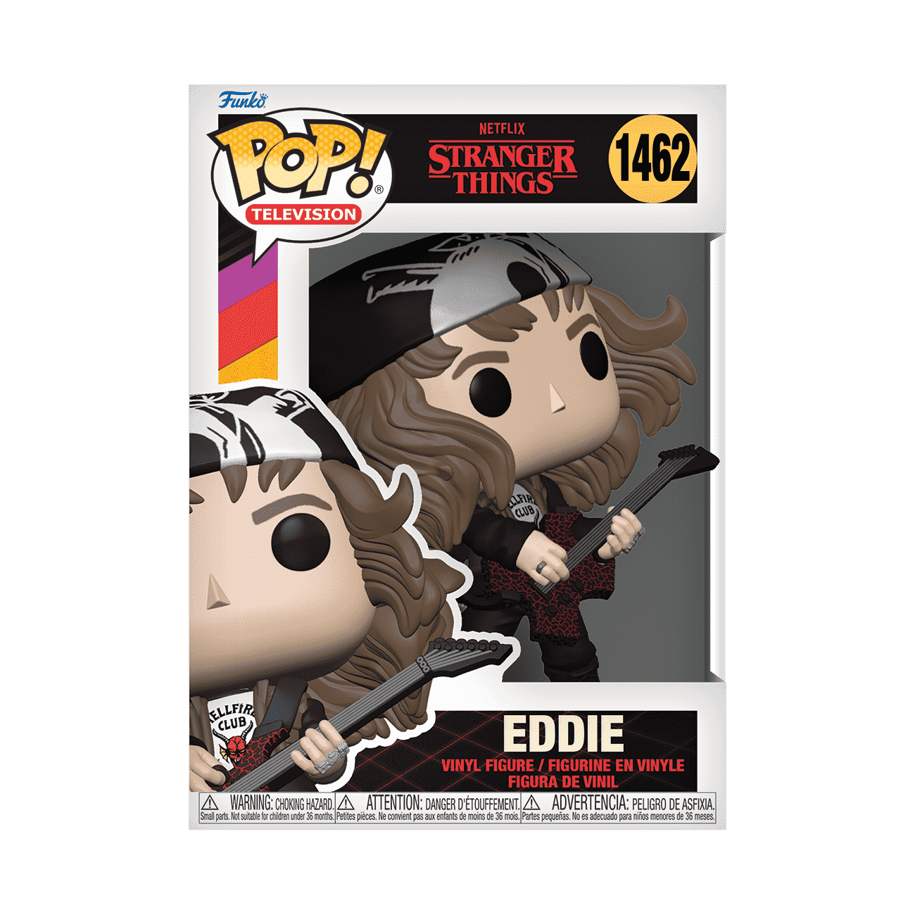 Pop! Eddie with Guitar - Figurine Pop! Stranger Things - vue 2