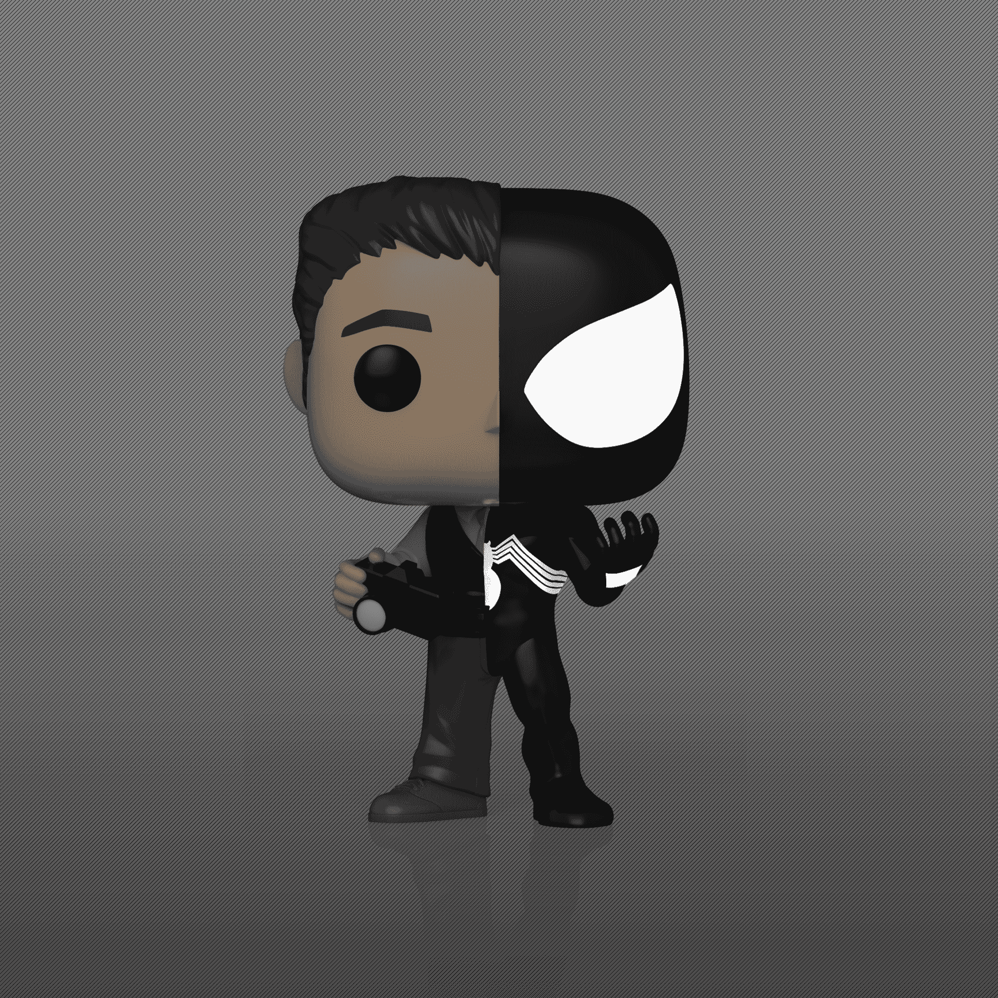 Pop! Peter Parker/Symbiote Suit - Figurine Pop! Marvel - vue 3