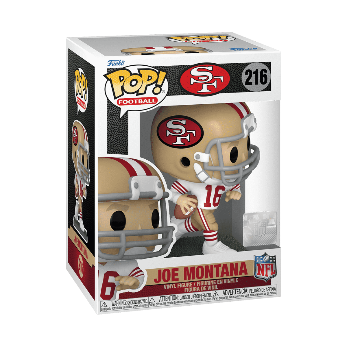 Pop! Joe Montana - Figurine Pop! NFL - vue 3