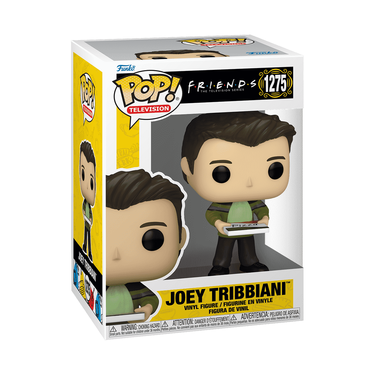 Pop! Joey Tribbiani with Pizza - Figurine Pop! Friends - vue 2