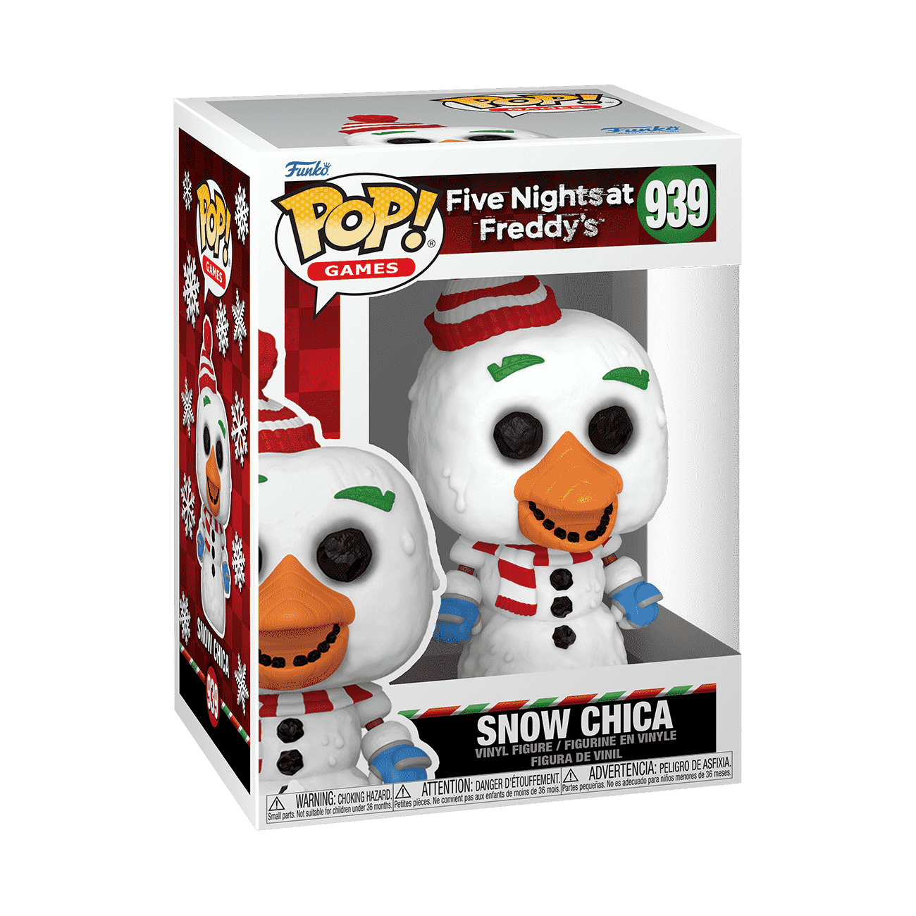 Pop! Snow Chica - Figurine Pop! Five Nights at Freddy's - vue 2