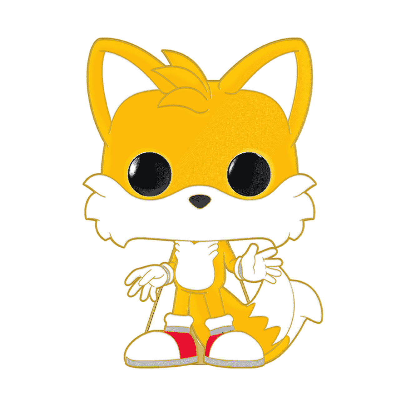 Pop! Pin Tails (Glow) - Figurine Pins Sonic The Hedgehog - vue 2