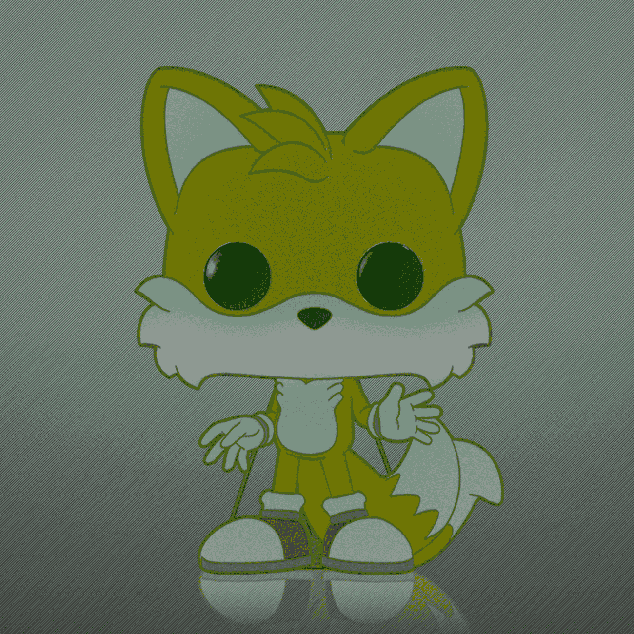 Pop! Pin Tails (Glow) - Figurine Pins Sonic The Hedgehog - vue 3