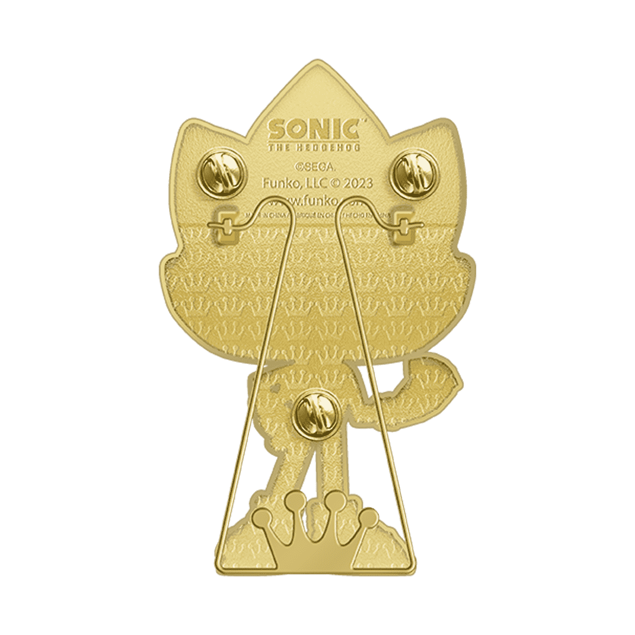 Pop! Pin Super Sonic (Glow) - Figurine Pins Sonic The Hedgehog - vue 4