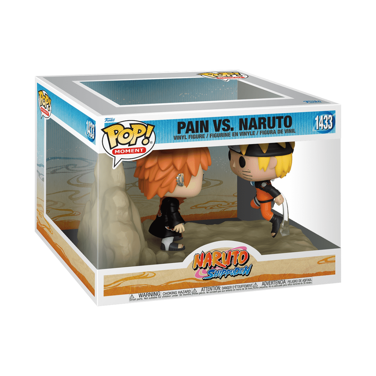 Pop! Moment Pain vs. Naruto - Figurine Pop! Naruto Shippuden - vue 2