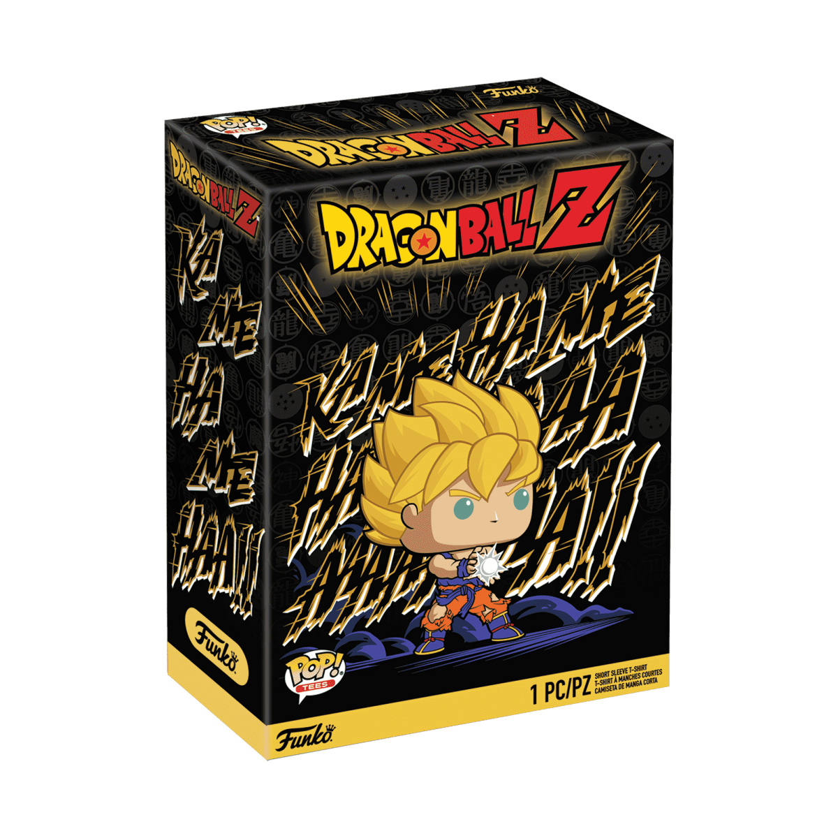 Goku Kamehameha Boxed Tee - Figurine Apparel Dragon Ball - vue 2