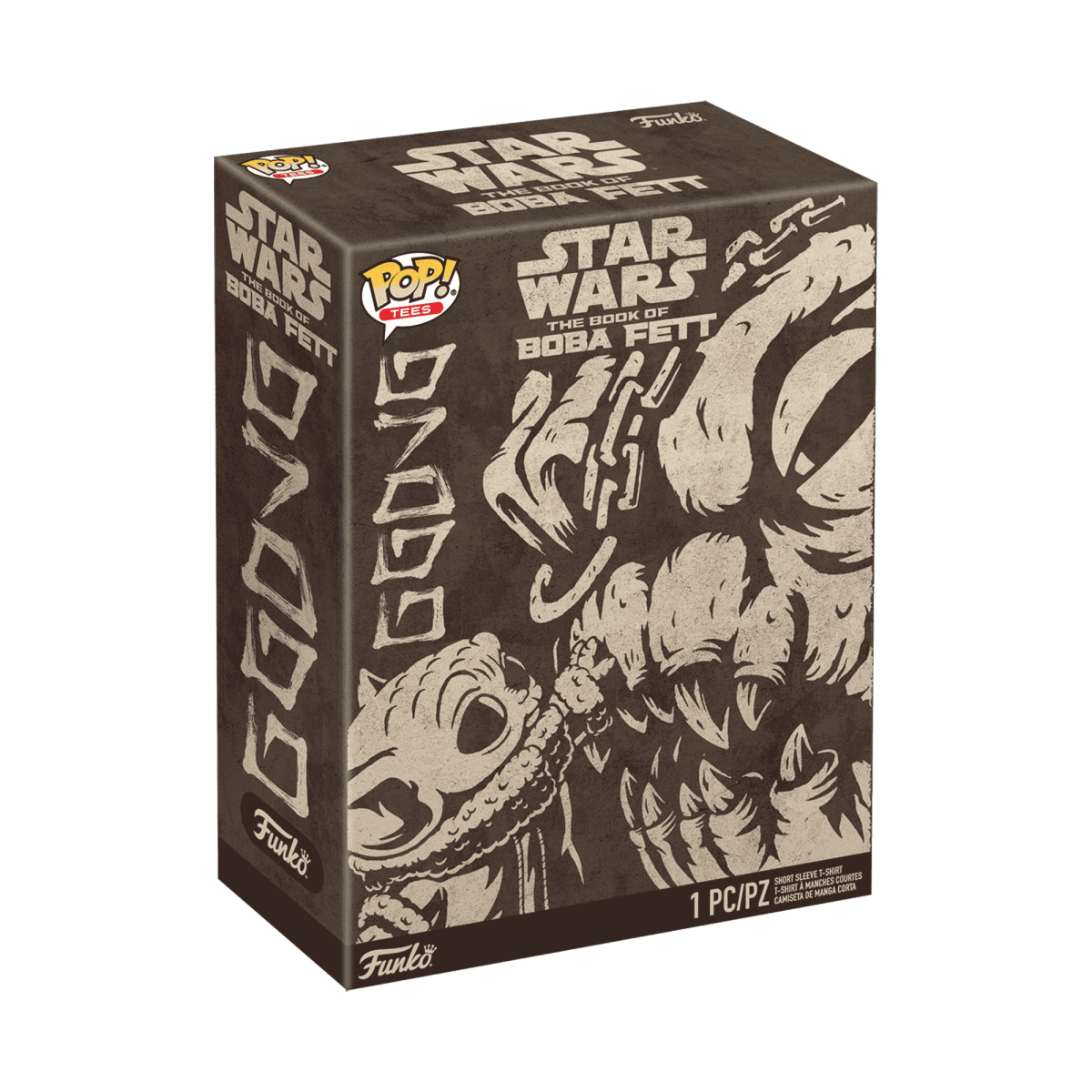 Grogu with Rancor Boxed Tee - Figurine Apparel Star Wars - vue 2