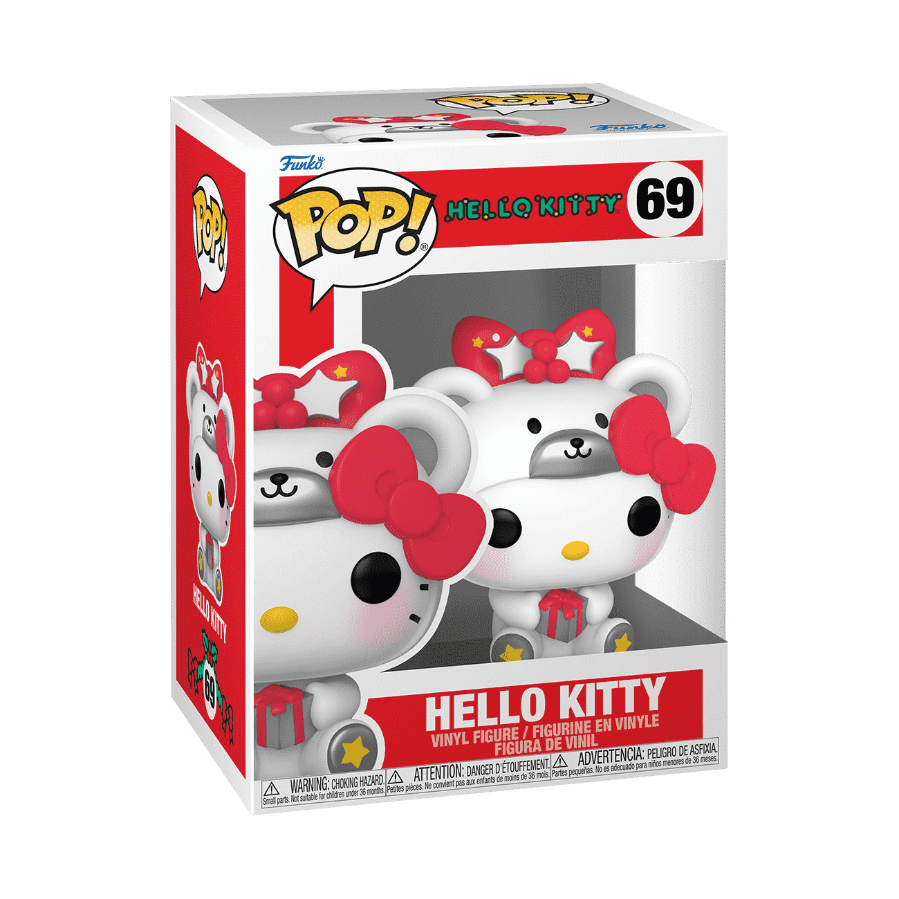 Pop! Hello Kitty in Polar Bear Outfit - Figurine Pop! Sanrio - vue 2