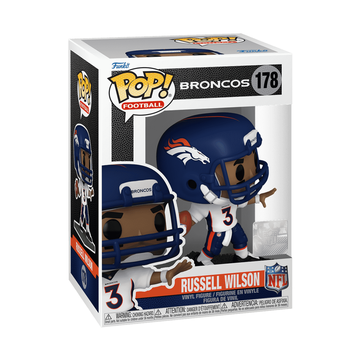 Pop! Russell Wilson - Figurine Pop! NFL - vue 2