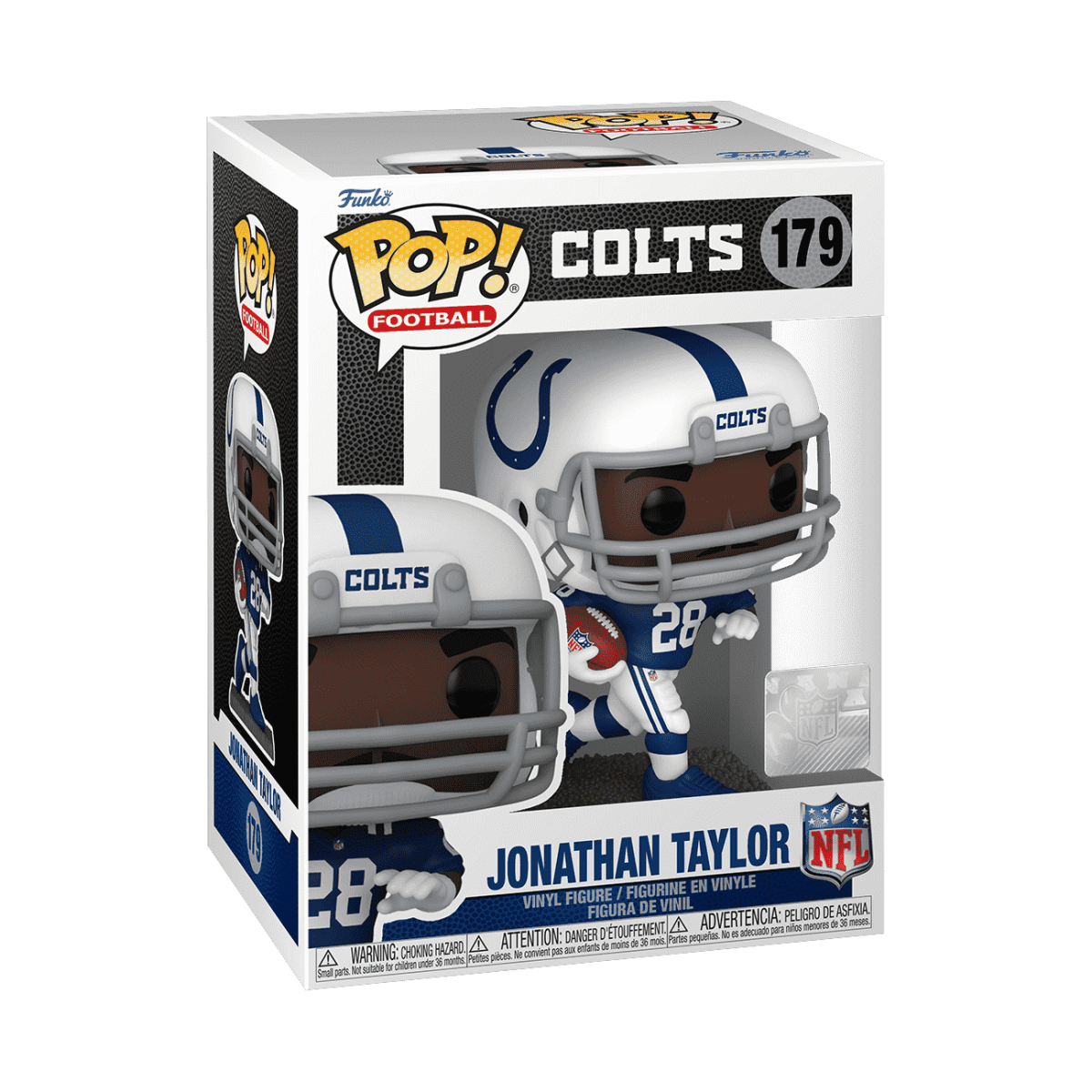 Pop! Jonathan Taylor - Figurine Pop! NFL - vue 2