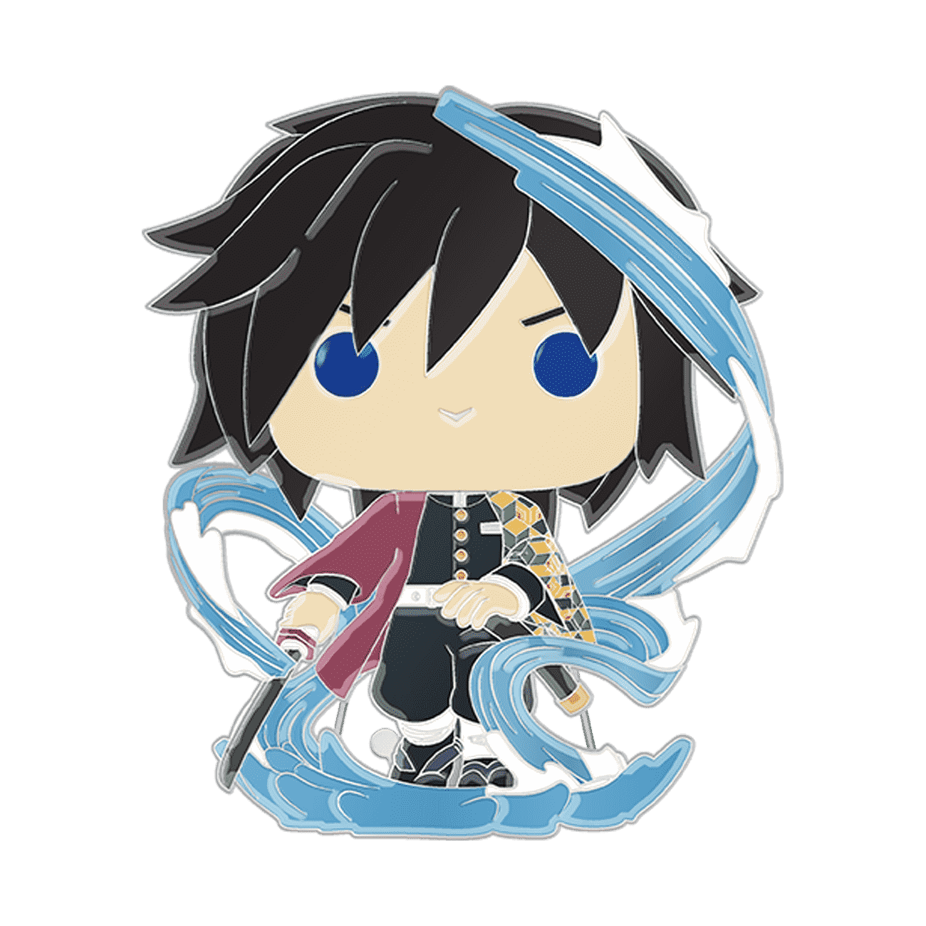 Pop! Pin Giyu Tomioka - Figurine Pins Demon Slayer - vue 2