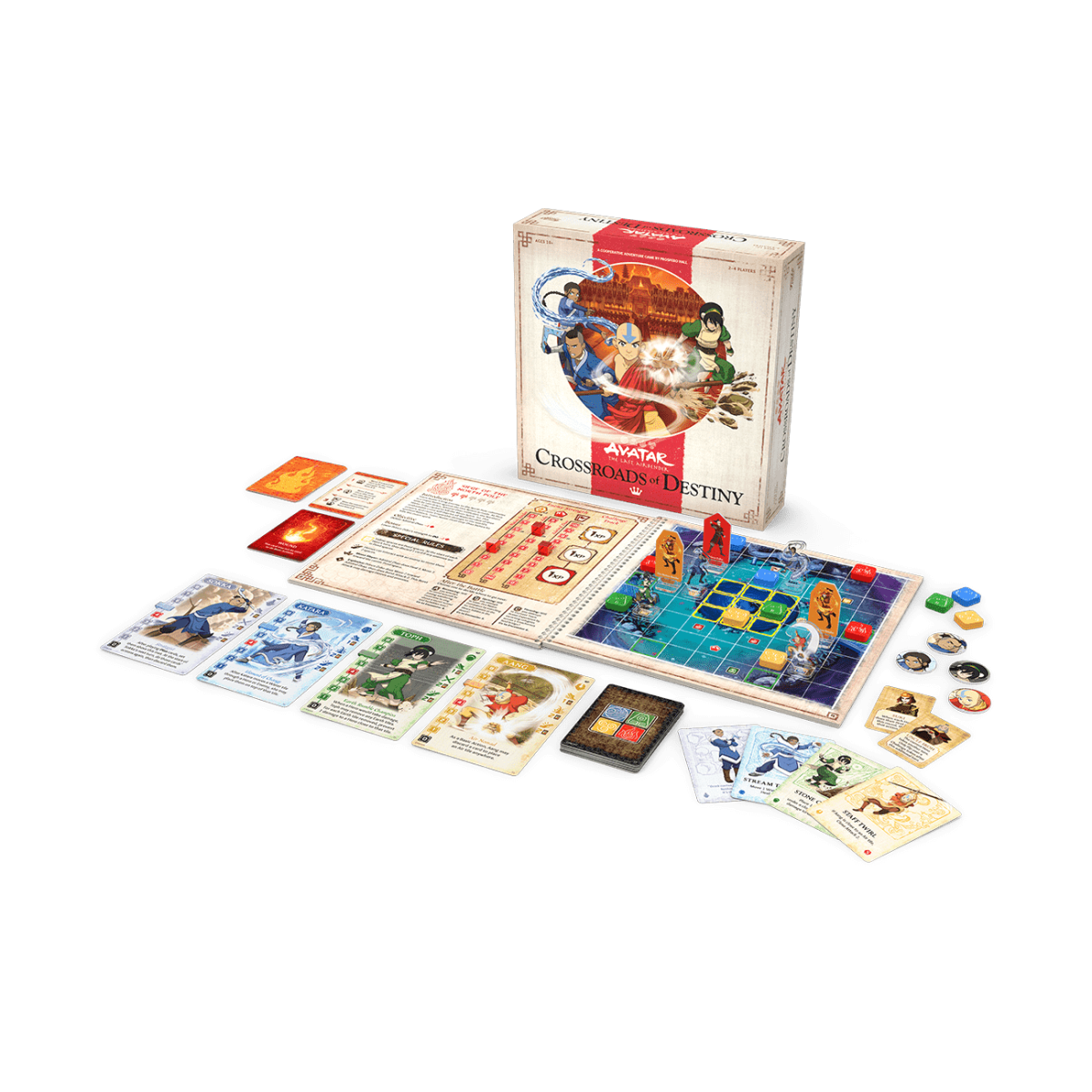 Avatar: The Last Airbender Crossroads of Destiny Game - Figurine Board Games Nickelodeon - vue 3