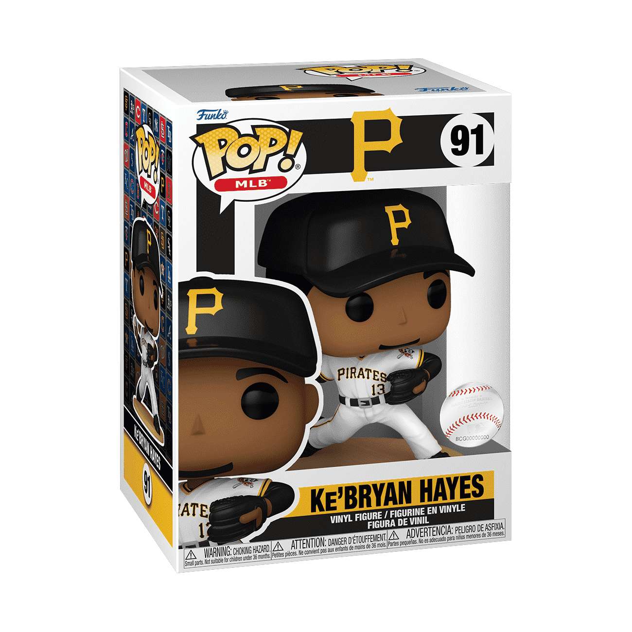 Pop! Ke'Bryan Hayes - Figurine Pop! MLB - vue 2