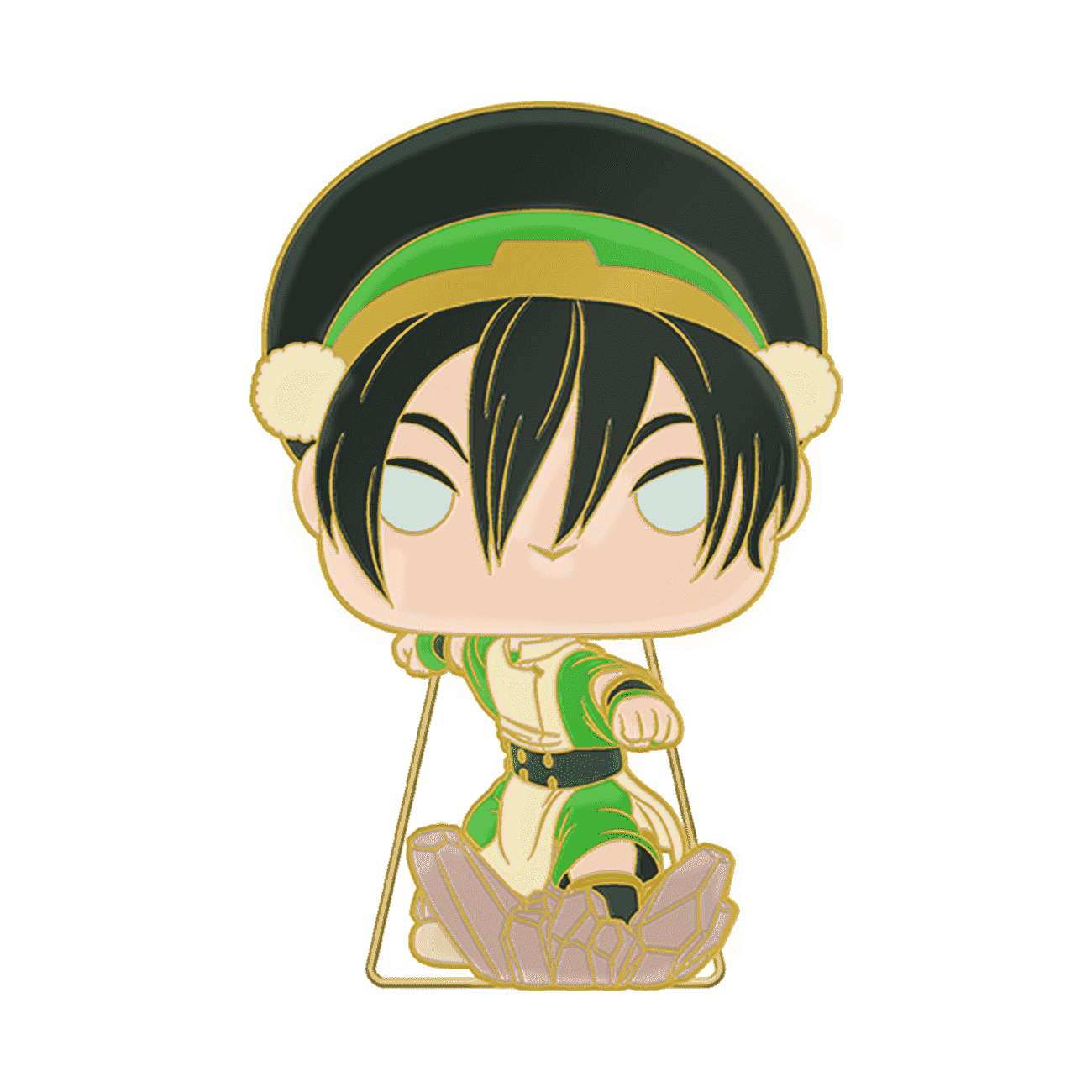 Pop! Pin Toph (Glow) - Figurine Pins Nickelodeon - vue 2