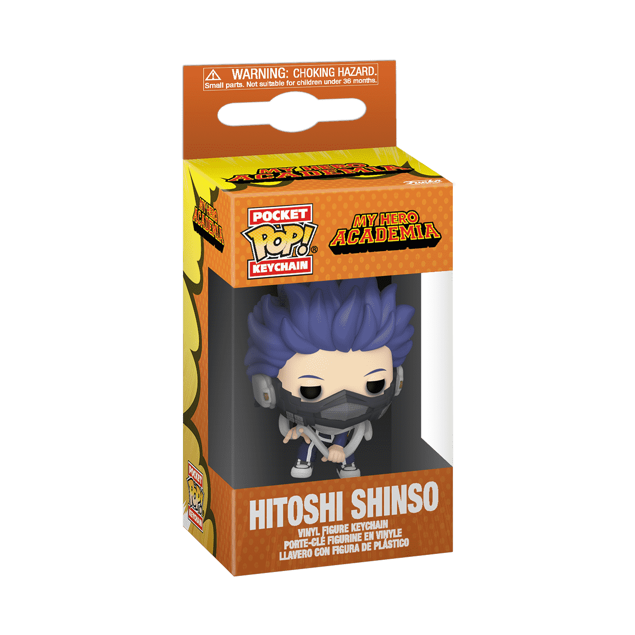 Pop! Keychain Hitoshi Shinso - Figurine Pop! My Hero Academia - vue 2
