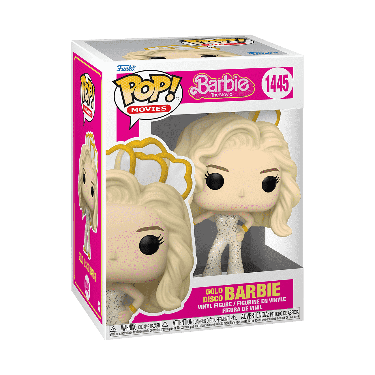 Pop! Gold Disco Barbie - Figurine Pop! Barbie - vue 3