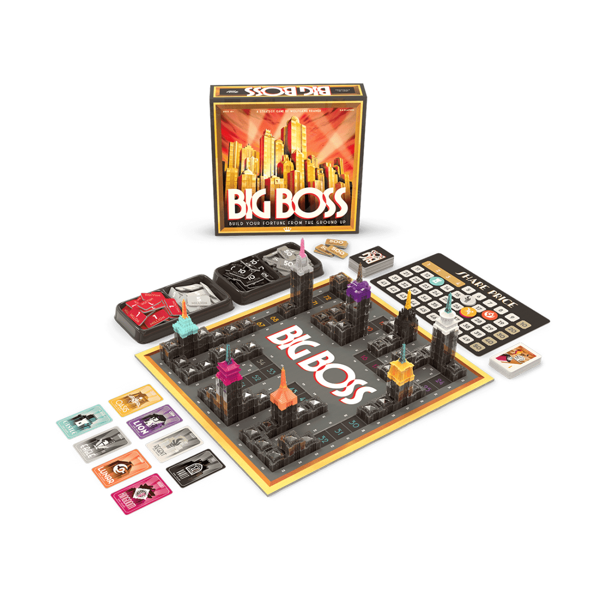 Big Boss Game - Figurine Board Games Big Boss - vue 3