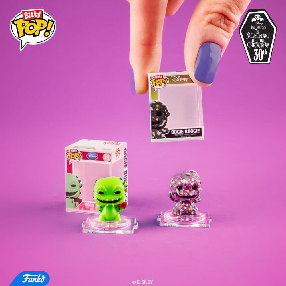Bitty Pop! The Nightmare Before Christmas 4-Pack Series 1 - Figurine Bitty Pop! Disney - vue 2