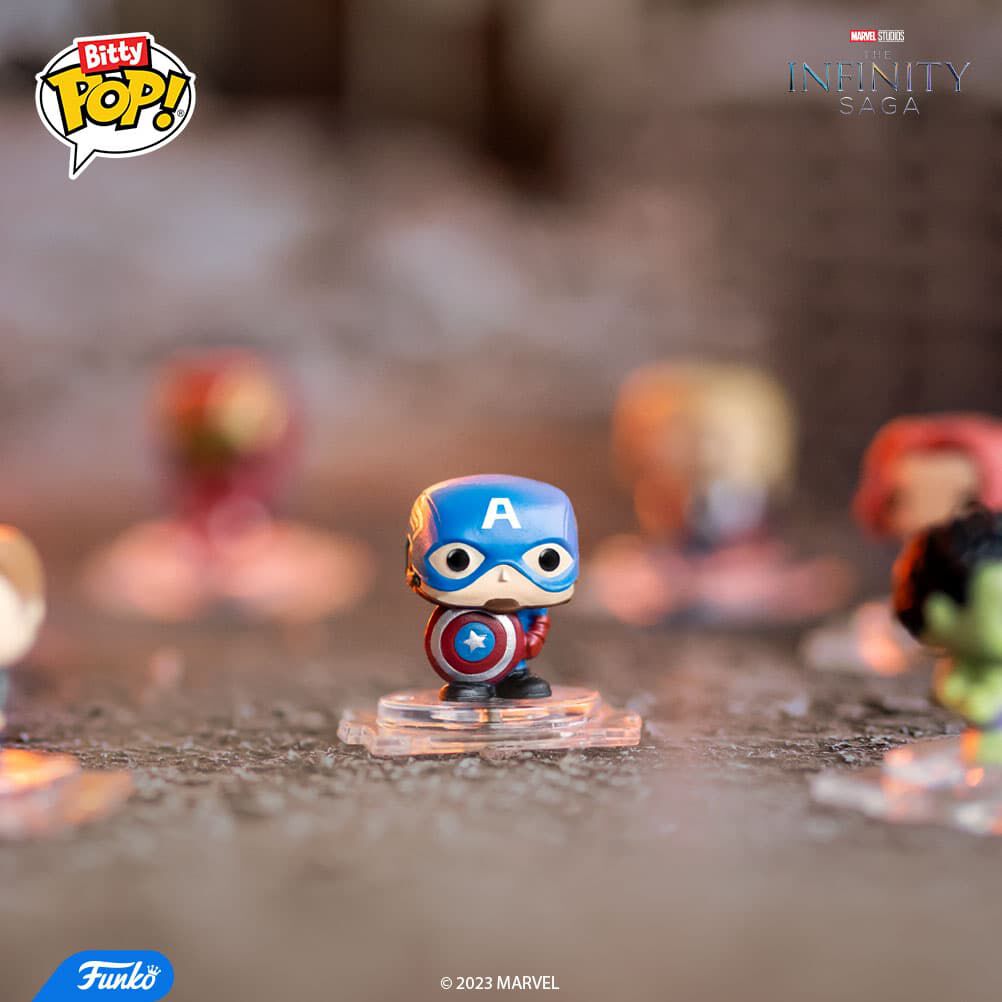 Bitty Pop! Marvel the Infinity Saga 4-Pack Series 1 - Figurine Bitty Pop! Marvel - vue 2