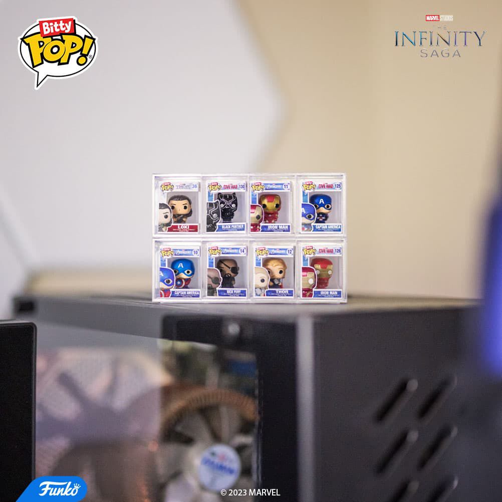 Bitty Pop! Marvel the Infinity Saga 4-Pack Series 4 - Figurine Bitty Pop! Marvel - vue 2
