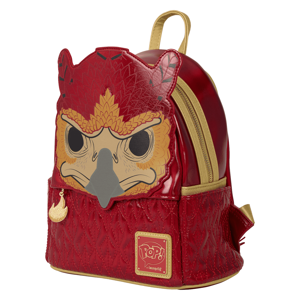 Funko Pop! By Loungefly Harry Potter Exclusive Fawkes Phoenix Cosplay Mini Backpack - Figurine Bags Harry Potter - vue 3
