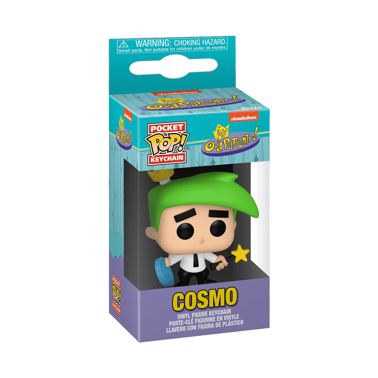 Pop! Keychain Cosmo with Philip the Nickel - Figurine Pop! Nickelodeon - vue 2